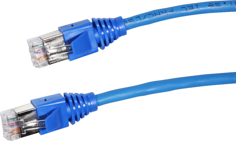 Cavo patch  RJ45 3.0m bl SF/UTP cat. 5e p. a. 