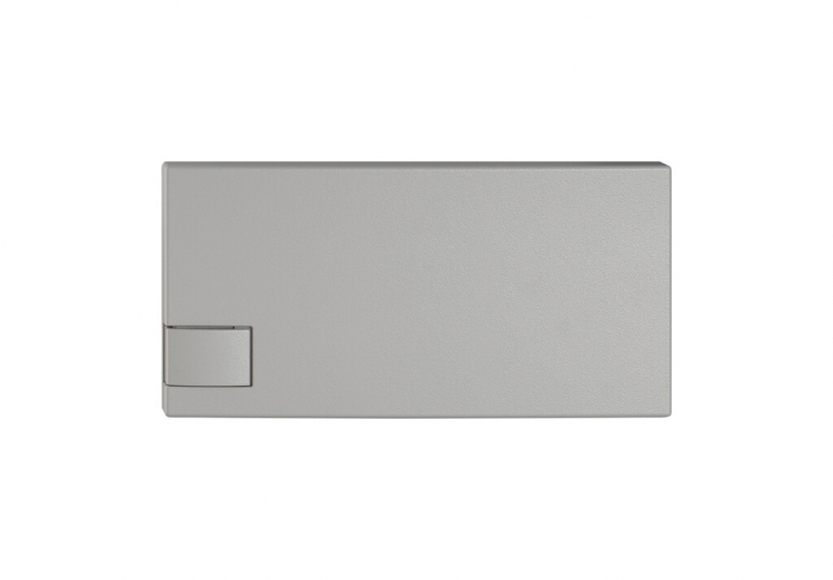 Pulsante 1/2 EDIZIO.liv SNAPFIX® p.KNX&UNI s.LED comando a 1 tasto grc 