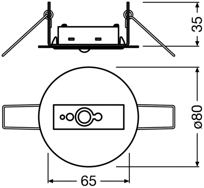 Rilevatore di movimento e luce OSRAM LS/PD CI G2 