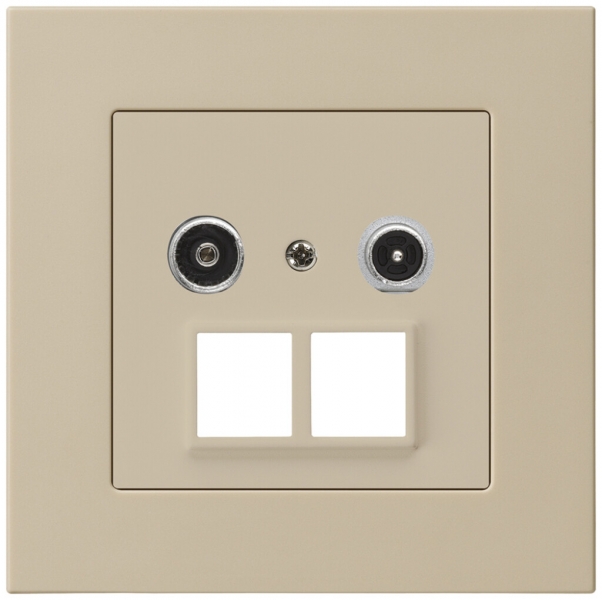 Presa multimedia INC kallysto.pro R/TV 14dB 2GHz beige 
