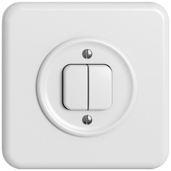 Contact à poussoir ENC STANDARDdue SNAPFIX® 2×AR/1P bc 