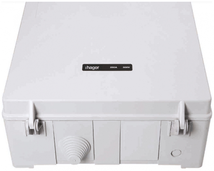 Cofano d'abbonati weber.hsa400 400A 3LNPE ent./usc.bride flangia ent.EFZ/usc.EF 