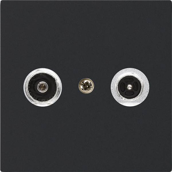 Prise antenne kallysto R/TV montage A 23dB 2GHz noir 