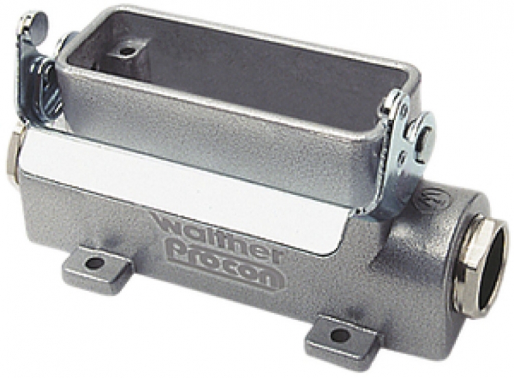 Boîtier d'embase Walther PROCON T701416MS, raccord 1×M20, H=57mm, Al 