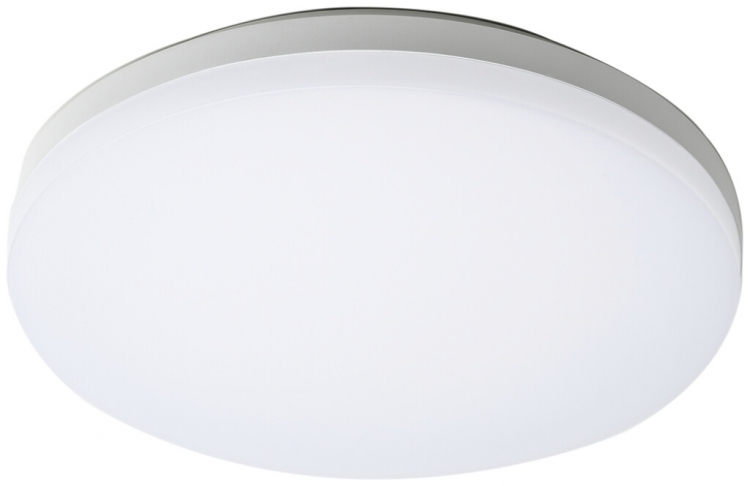 Plafonnier/applique LED SLICE CIRCLE 10/18/24W 830/840 1800/2800lm HF IP54 bc 