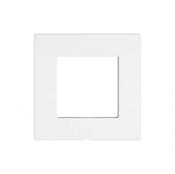 Piastra frontale EDIZIO.liv Wiser 60×60mm bianco 
