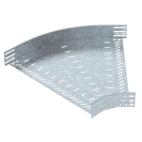 Gomito BET RB 45° 85×600mm acciaio zincato a caldo per immersione 