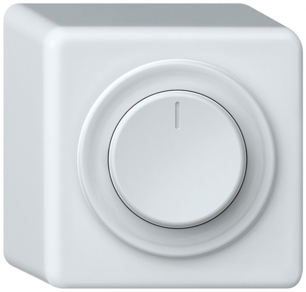 Regolatore rotativo AP origin rottura fase alto 20…500VA 88×88mm bi 