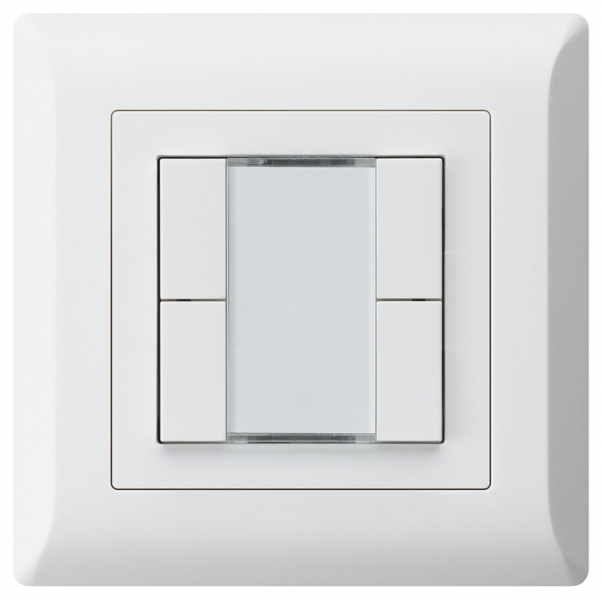 UP-Taster kallysto.line KNX 4×s/e-link weiss 