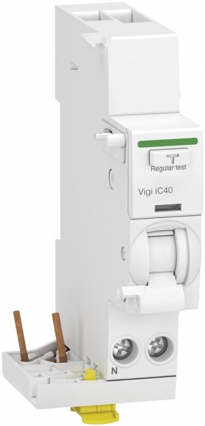 Blocco FI Schneider Electric Clario iC40 Vigi 1LN, 25A, 300mA tipo A 