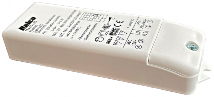 Petit transformateur Elektrogros 230/12V 5…55W variable coupure d.phase descend. 