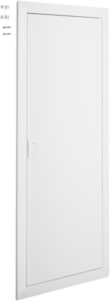 Blendrahmen mit Tür Hager volta 4-reihig 348×755×9mm IP30 reinweiss 