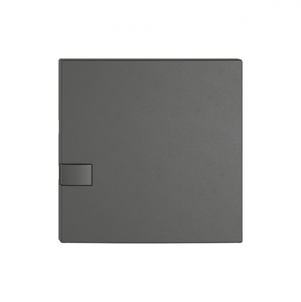 Pulsante 1/1 EDIZIO.liv SNAPFIX® p.KNX&UNI s.LED comando a 1 tasto grs 