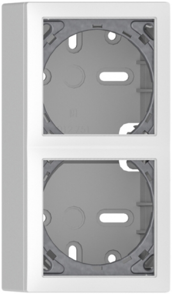 Quadro AP II SIDUS 48mm bianco 