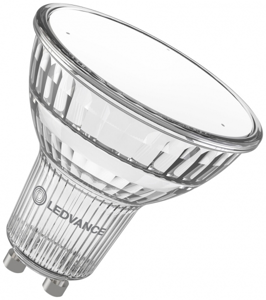 LED-Lampe LEDVANCE GU10 3.1W 350lm 827 PAR16 klar 120° Ø50×54mm 