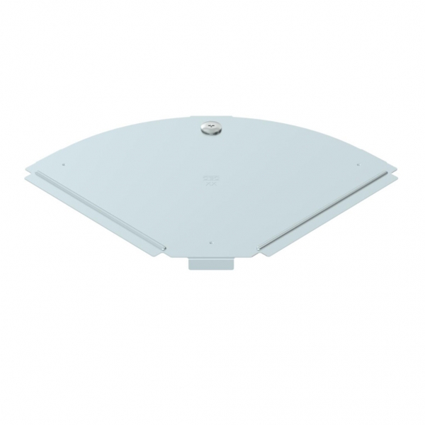 Couvercle BET RBD 90° 200mm acier zingué en continu zinc-aluminium 
