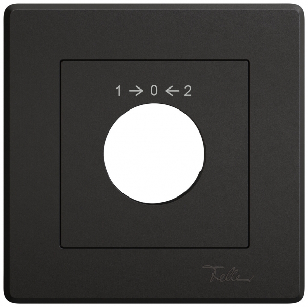 UP-Montageset EDIZIO.liv SNAPFIX® f.Drehschalter m.Schloss 1 → 0 ← 2 sz 