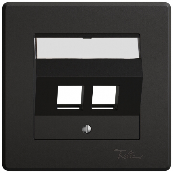 Kit de montage ENC EDIZIO.liv Keystone SNAPFIX® incliné 2× no 
