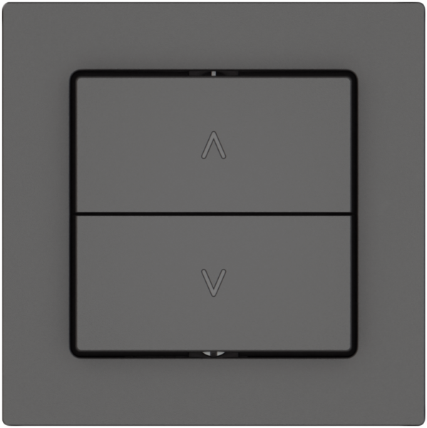 Storentaster EDIZIO.liv SNAPFIX® 10A 250V 2 Tasten 1 Kanal dgu 
