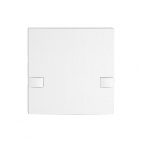 Poussoir 1/1 EDIZIO.liv SNAPFIX® p.KNX&UNI s.LED 2×comm.simple bc 
