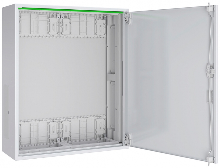 Alloggio a parete PrismaSeT XL IP44 c.porta 550×650×210mm 2 campi 4 file 