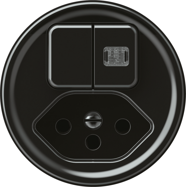 Combinazione origin sch 3+3 + 1×tipo 13 1×luminoso nero 