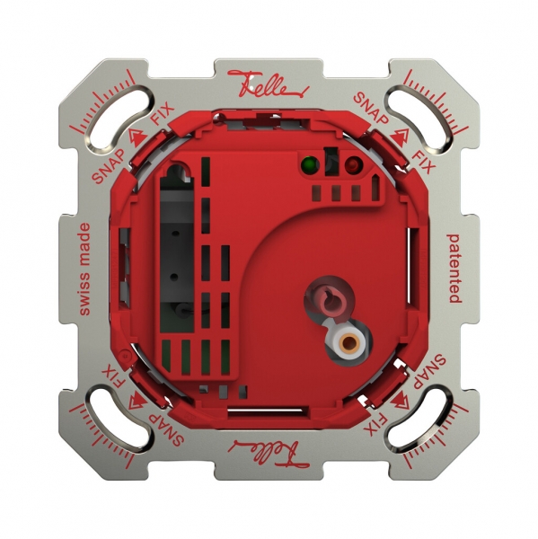 Termostato ambiente INC Feller SNAPFIX® limit.temp.p.riscaldamenti pav. 