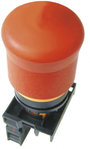 Bouton arrêt d'urgence INC ETN 1F/1O rouge 