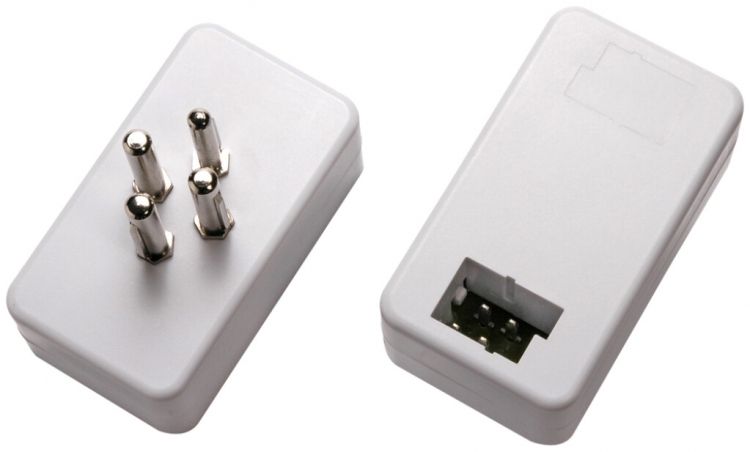 Adattatore diretto 4Pol m/TT83f UTP, bianco 