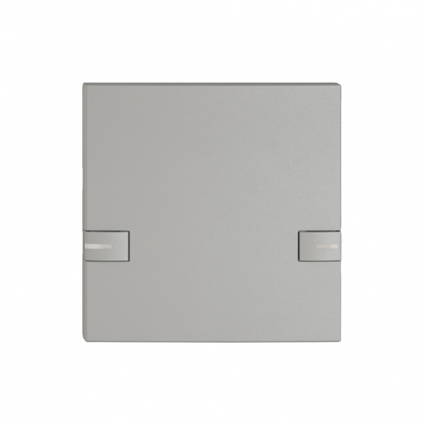 Taste 1/1 EDIZIO.liv SNAPFIX® f.KNX-&UNI m.LED 2×Einfach-Bedienung hgu 