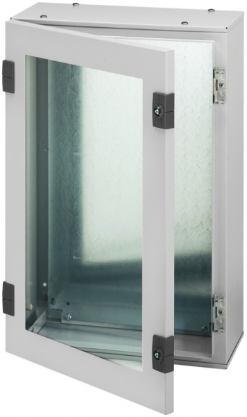 AP-Verteiler Hager Orion.Plus Stahl 500×650×200mm IP65 SKI Doppelbart hgu m.Tür 