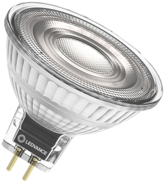 Lampada LED LEDVANCE GU5.3 12V 6.8W 621lm 2700K REG Ø50×44mm MR16 chiaro 36° 