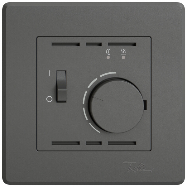 Termostato ambiente INC EDIZIO.liv SNAPFIX® p.riscaldamenti a pavimento grs 