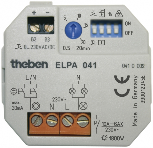Timer luce scala Theben Elpa 041 
