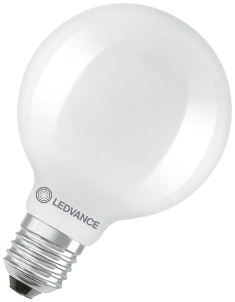 Lampada LED LEDVANCE CLASSIC GLOBE E27 5.9W 806lm 827 opaco Ø95×135mm 