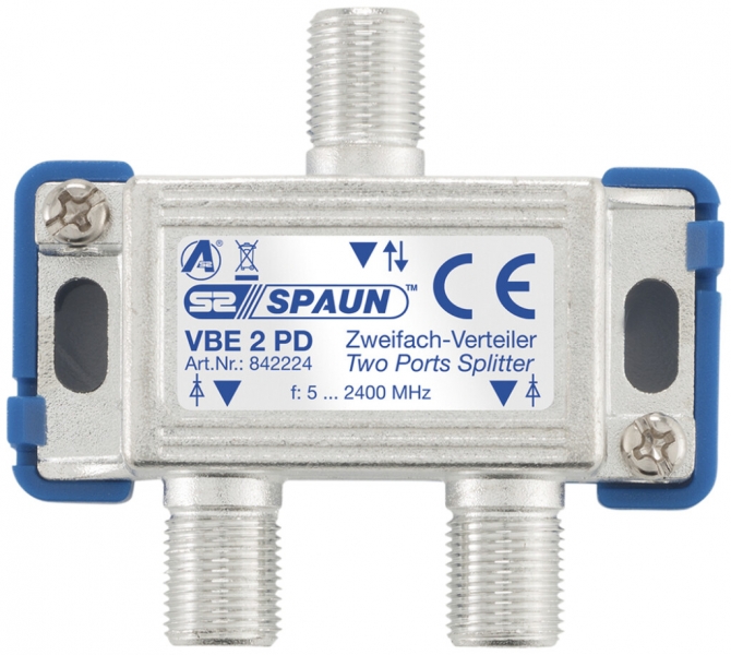 Distributore 2×75 ohm BVE2…01 