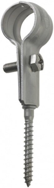 Rohrschelle Flury AL55, Inox A2, Ø 1/2", mit Schraubklemme ben 