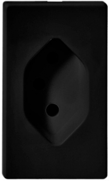 Prise INC FH T13 FLF noir 