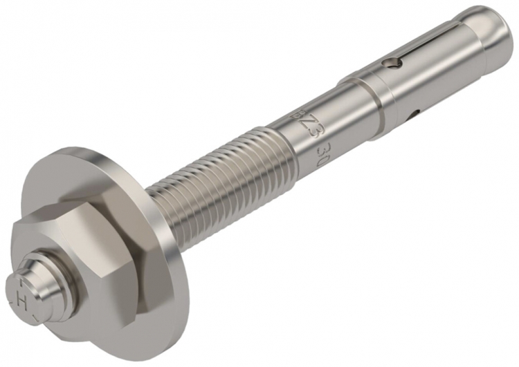 Bullone di ancoraggio BET BZ3 M10×90mm (0…30mm) A4 