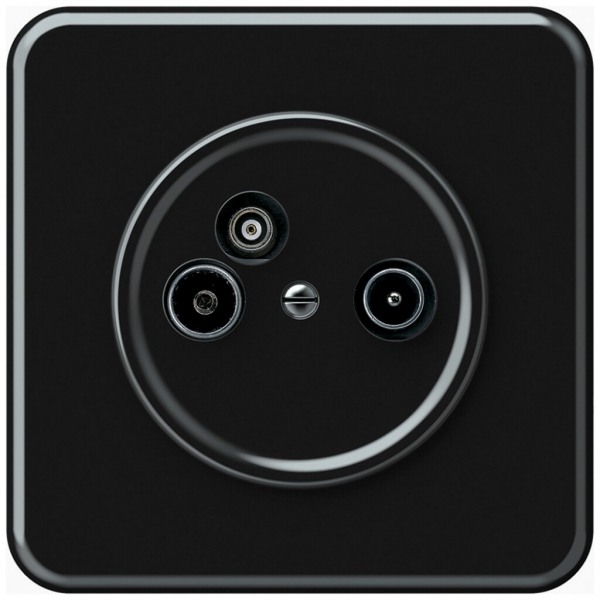 Prise antenne ENC TV-R-données origin prise de passage 11dB 5dB noir 