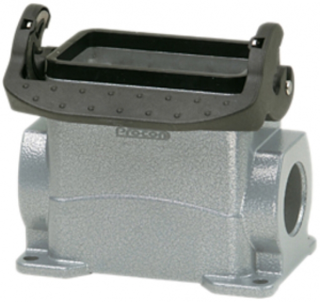 Scatola di base Walther PROCON P711510MS, raccordo 2×M20, H=53mm, Al 