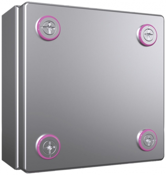 Kleingehäuse Rittal KX Klemmenkasten, IP66, 150×150×80mm, Edelstahl V2A 