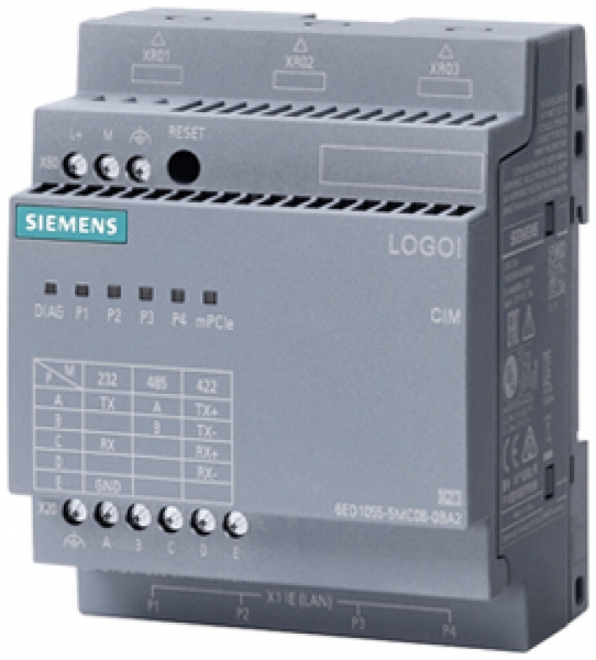 Module de communication API Siemens LOGO! CIM 4×RJ45 1×RS232 1×RS485 1×RS485 