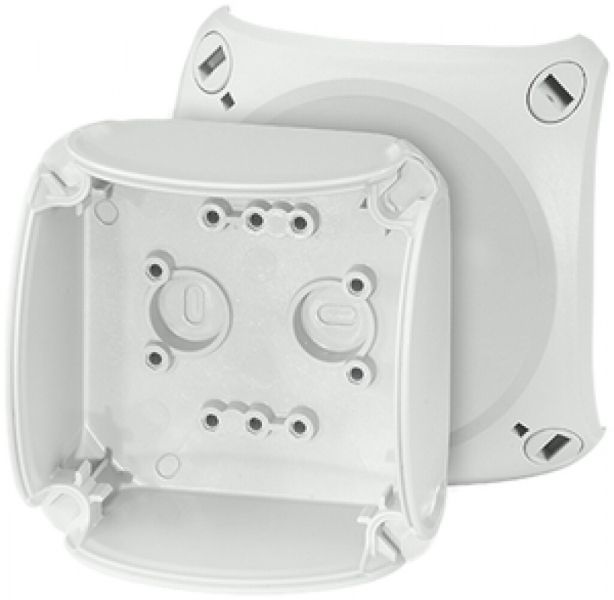 Boîte de dérivation AP Hensel KF H 2.5mm² sans bornes gris 