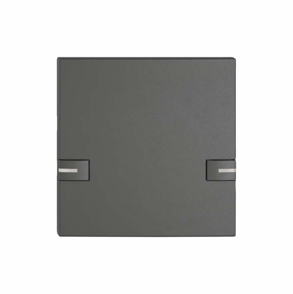 Taste 1/1 EDIZIO.liv SNAPFIX® f.KNX-&UNI m.LED 2×Einfach-Bedienung dgu 