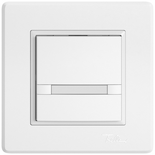 Poussoir KNX RGB ENC EDIZIO.liv SNAPFIX® capteur temp.s.LED étiqu.1× comm.2T bc 