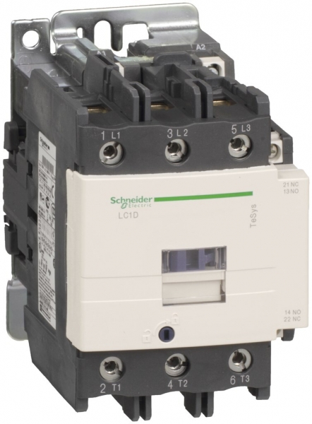Contattore Schneider Electric LC1D80P7 230V 50/60Hz 1Ch+1cont.80A TeSys 