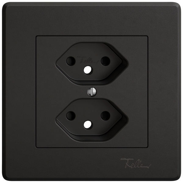 Kit di montaggio INC EDIZIO.liv SNAPFIX® p.presa 2×T13 c.lente front.shutter ne 