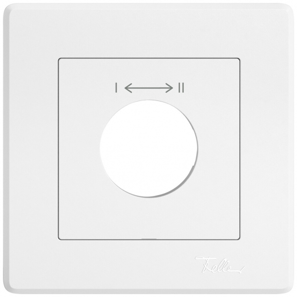 UP-Montageset EDIZIO.liv SNAPFIX® f.Schwenktaster m.Schloss 1 → ← 2 ws 
