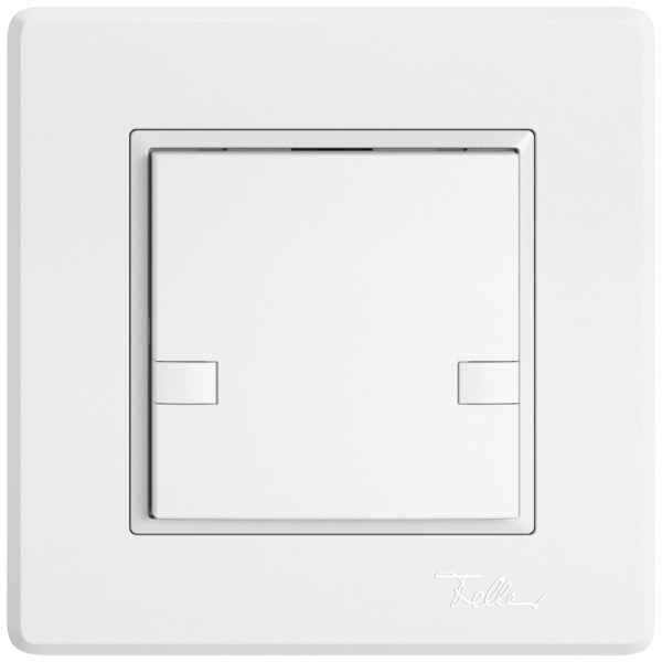 Pulsante KNX RGB INC EDIZIO.liv SNAPFIX® sensore temp.s.LED 1× com.2T bi 